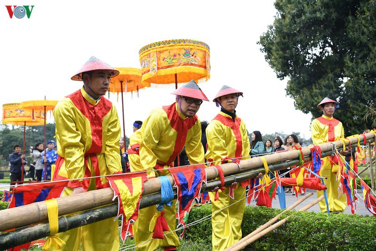 thang long relic site hosts re-enactments of traditional tet rituals hinh 11