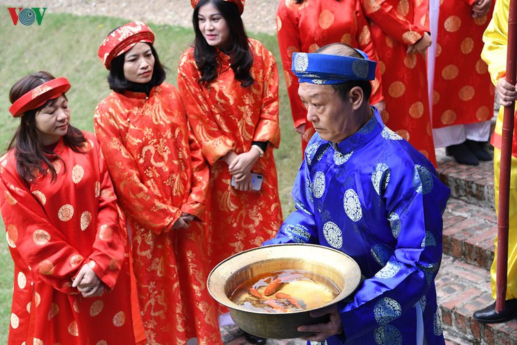 thang long relic site hosts re-enactments of traditional tet rituals hinh 6