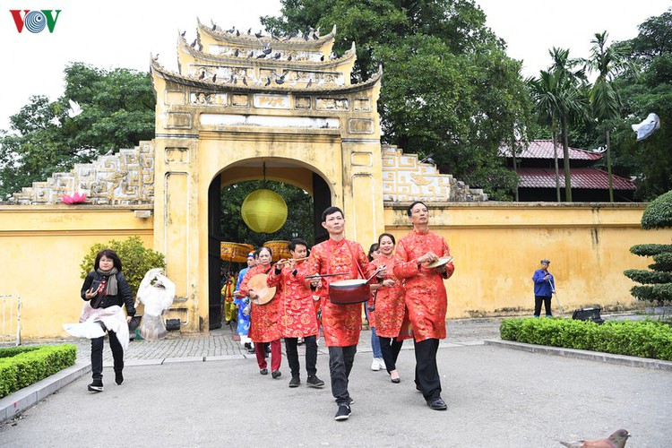 thang long relic site hosts re-enactments of traditional tet rituals hinh 8