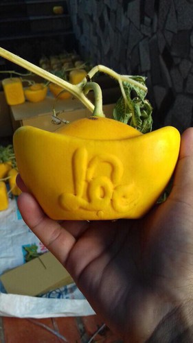 fruit carvings lure plenty of customers for tet hinh 5