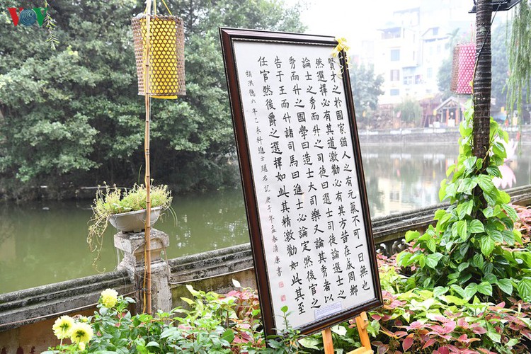 hanoi calligraphy festival set to run during tet hinh 16