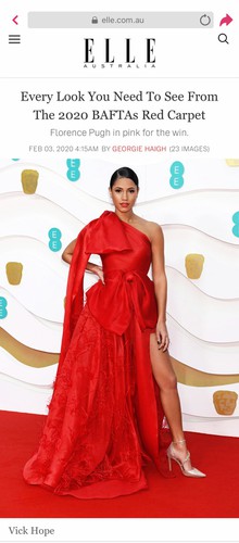 outfit by designer tran hung wins praise as best outfit of bafta awards hinh 3
