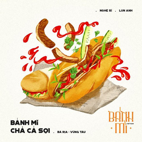 Bức tranh Banh Mi sẽ khiến bạn phải thèm thuồng và ngất ngây. Hãy để màu sắc và đường nét tạo nên một tác phẩm đẹp mắt và đậm chất ẩm thực Việt Nam. Bạn sẽ hoàn toàn bị cuốn hút bởi hình ảnh chiếc bánh mì thơm ngon và đầy màu sắc.