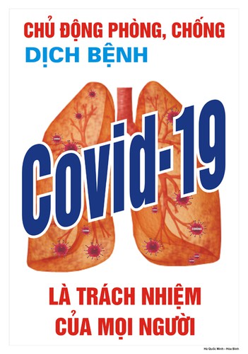 public posters about fight against covid-19 unveiled hinh 7