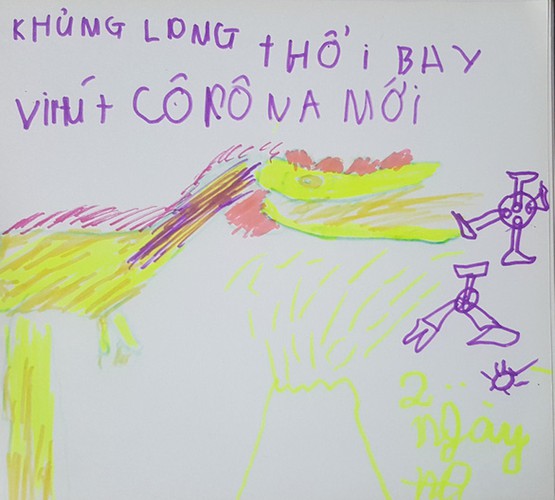 unique hanoi through covid-19 sketch paintings hinh 8