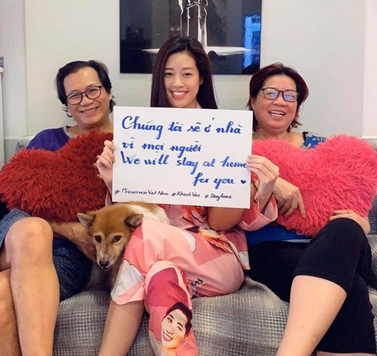 vietnamese celebrities call on people stay at home to combat covid-19 hinh 4