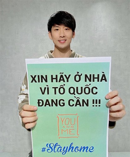 vietnamese celebrities call on people stay at home to combat covid-19 hinh 6