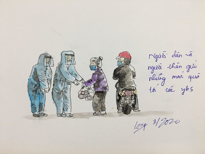 isolation in covid-19 fight brought to life through sketches hinh 5