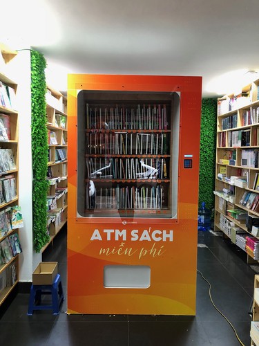 free book atm machine makes debut in hanoi hinh 4