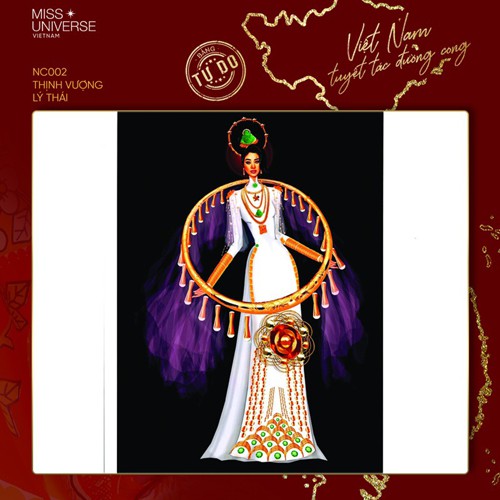 impressive costume designs revealed for khanh van at miss universe hinh 2