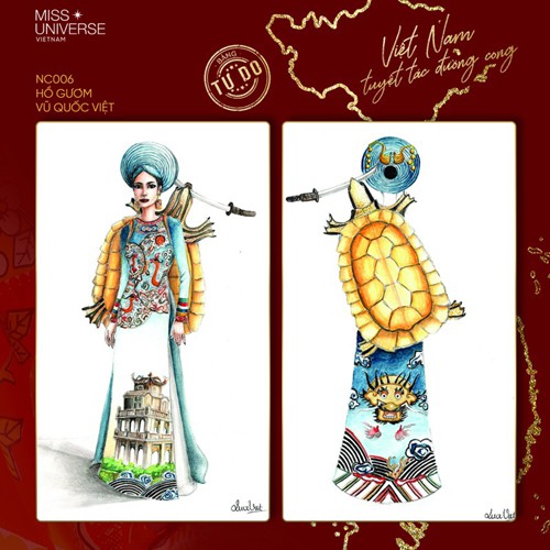 impressive costume designs revealed for khanh van at miss universe hinh 6