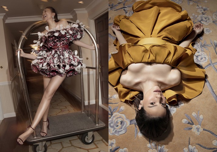 outfits by local designer cong tri appear in french vogue magazine hinh 9