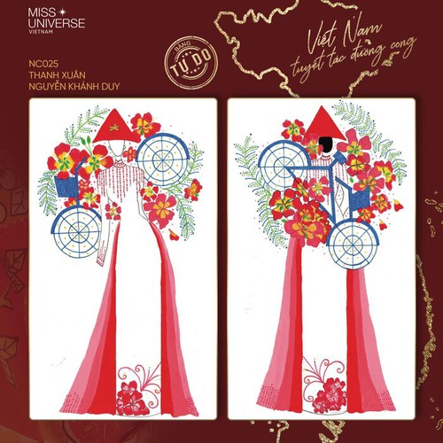 costume designs for khanh van at miss universe 2020 feature local culture hinh 3