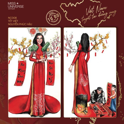 costume designs for khanh van at miss universe 2020 feature local culture hinh 4
