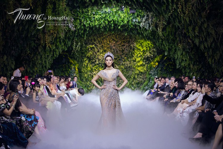 beauty queens gather for fashion show by designer hoang hai hinh 1