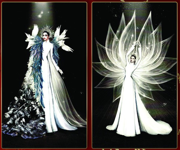 leading costume designs for khanh van at miss universe announced hinh 2