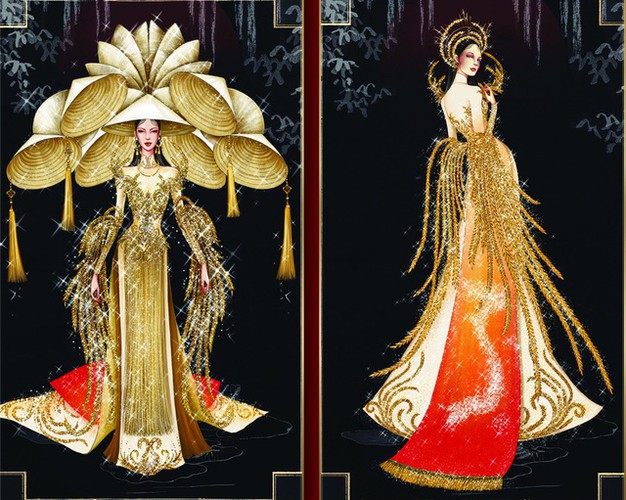 leading costume designs for khanh van at miss universe announced hinh 7