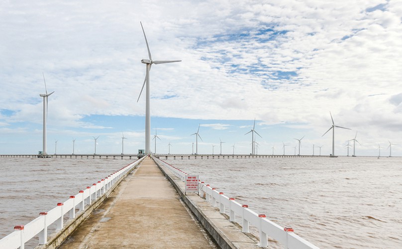 exploring unique offshore wind farm in bac lieu hinh 1