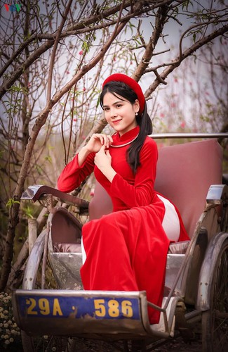 crowds flock to nhat tan flower village as tet draws near hinh 7