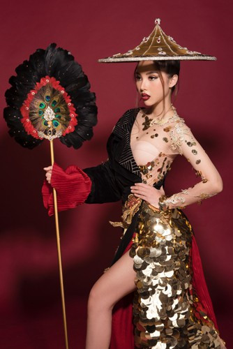 miss international globe 2019 national costume revealed hinh 1