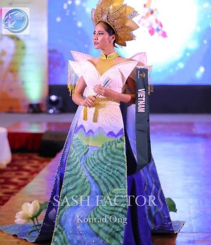 hoang hanh wins bronze in miss earth’s national costume contest hinh 4