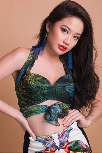 miss asia pacific international to parade with local delegation at sea games 30 hinh 16