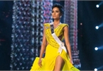 Yellow evening gown worn by H’Hen Nie wins Miss Universe award