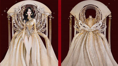 National costume entries for Hoang Thuy at Miss Universe 2019