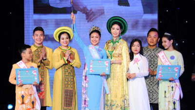 Bao Nguyen wins Little Miss Ao Dai Vietnam 2019 crown