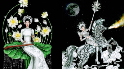 Top 30 national costume entries unveiled to Hoang Thuy