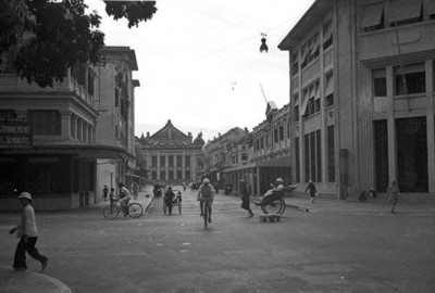 A look back at historic Trang Tien street through history