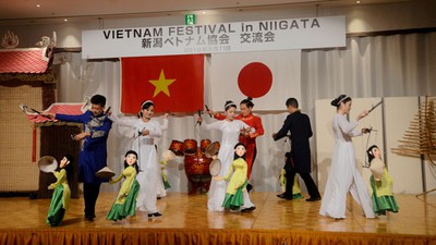 Vietnamese culture put on display during Niigata festival in Japan