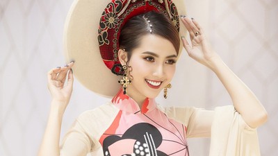Latest Ao Dai collection by Nhat Dung unveiled at Mottainai Festival
