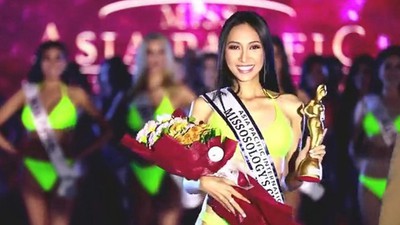 Thu Hien wins Missosology’s Choice at Miss Asia Pacific International 2019