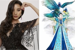 National costume revealed for Thuy An at Miss Intercontinental 2019