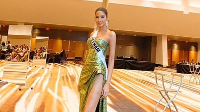 Vietnam's Hoang Thuy shines whilst representing the nation at Miss Universe 2019