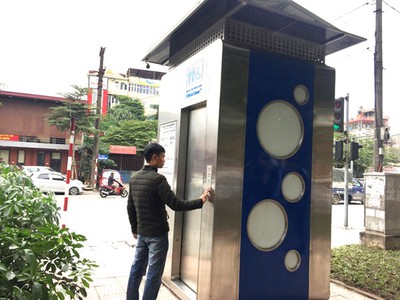 Hanoi to pilot smart public toilet