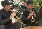 Pi Le panpipe, a traditional musical instrument of the Giay