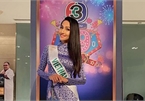 Hoai Sa dresses in Ao Dai for activities at Miss International Queen 2020