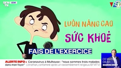 French channel BFMTV play viral Vietnamese epidemic track “Ghen Co Vy“