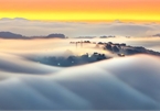 Romantic Da Lat hidden in magnificent morning clouds