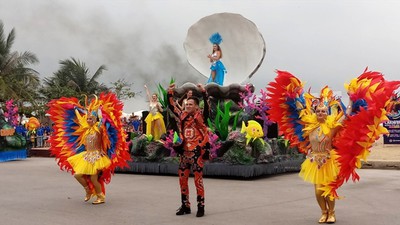 Sam Son street carnival attracts over 80 European dancers