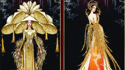Leading costume designs for Khanh Van at Miss Universe announced