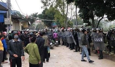 Account receiving foreign money in Hanoi disturbance case frozen