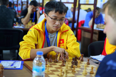 Vietnamese player finishes in 10th place at Hunan Int'l Chess Open