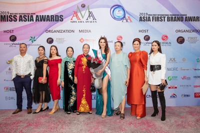 Ha Vi Vi wins second runner-up spot at Miss Asia Award 2019