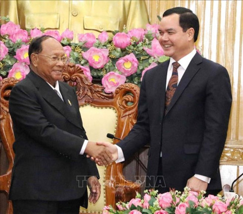 top cambodian legislator visits ha nam province hinh 0