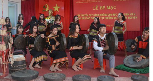 extracurricular class fuels ethnic minority students’ passion for gong culture hinh 0