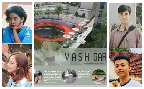 da nang students finish runner-up at int’l architecture competition hinh 0