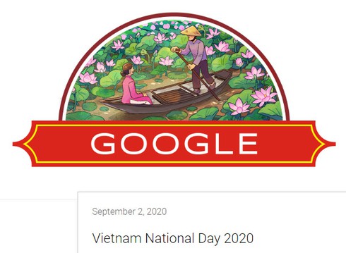google doodle celebrates vietnam national day with typical images hinh 0